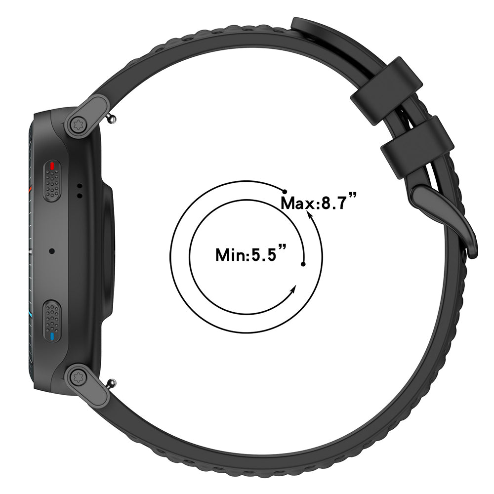 Techsuit W083 reim for Amazfit Watch / Samsung Watch Series, 22mm, Rosa