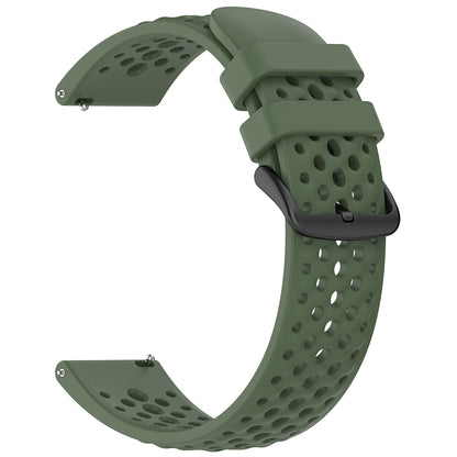 Techsuit W083 reim for Amazfit Watch / Samsung Watch Series, 22mm, Grønn