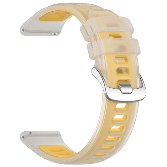 Techsuit W084 rem for Samsung Galaxy Watch / Huawei Watch Series, 20mm, gul
