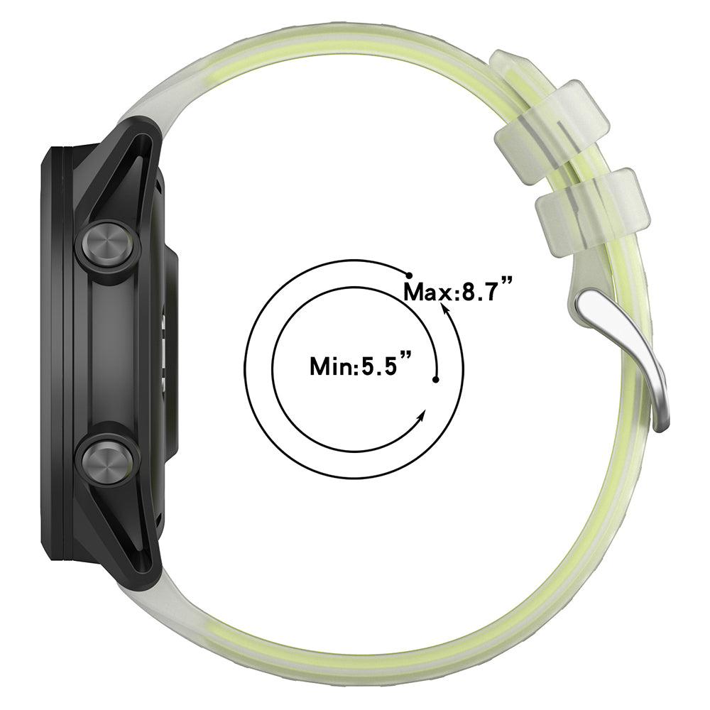 Techsuit W084 rem for Samsung Galaxy Watch / Huawei Watch Series, 20mm, gul