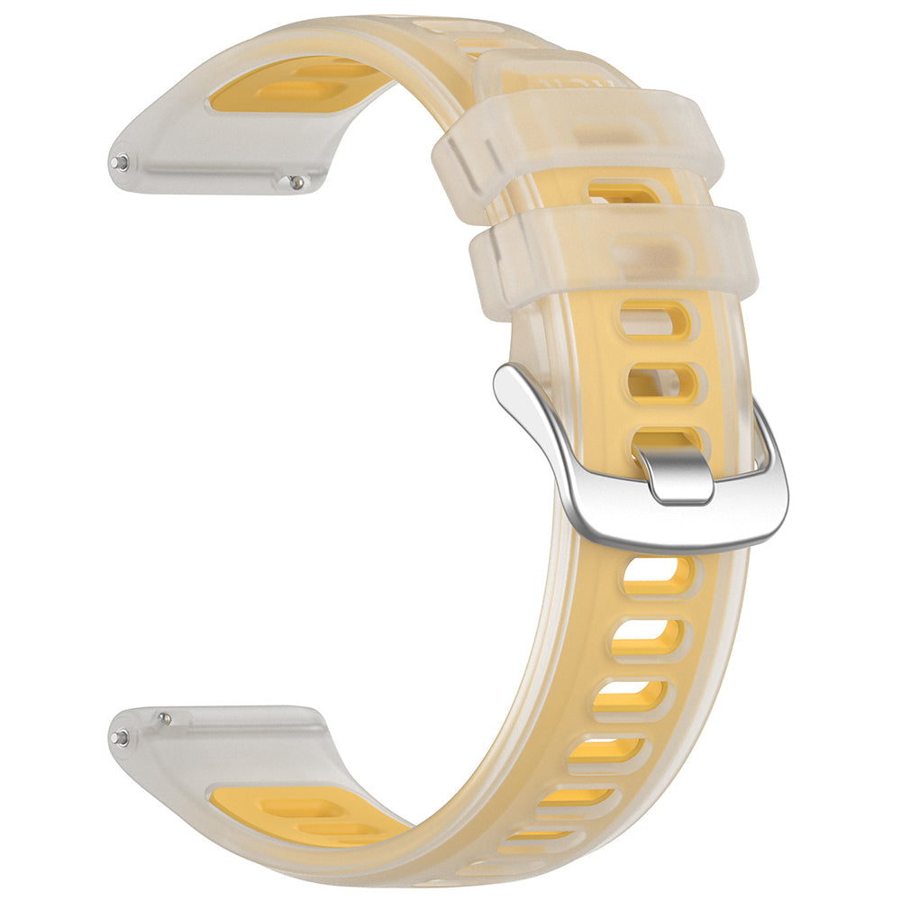 Techsuit W084 rem for Samsung Galaxy Watch / Huawei Watch Series, 22mm, gul
