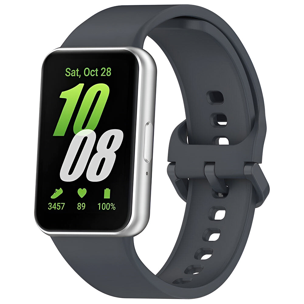 Techsuit rem W086 for Samsung Galaxy Fit3 R39M, grå