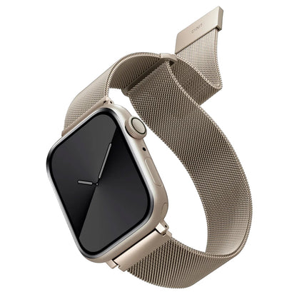 UNIQ Dante rem for Apple Watch 42mm / 41mm / 40mm / 38-serien, gullfarget