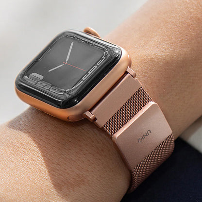 UNIQ Dante rem for Apple Watch 42mm / 41mm / 40mm / 38-serien, gullfarget