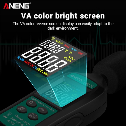 Digital desibelmåler ANENG GN101