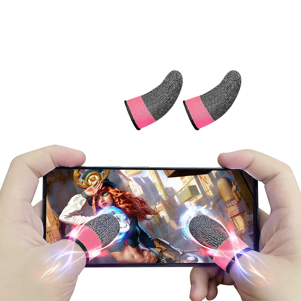 Gaming-fingerhansker Techsuit FS4-04, Rosa