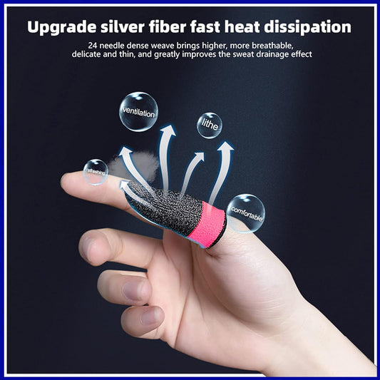 Gaming-fingerhansker Techsuit FS4-04, Rosa