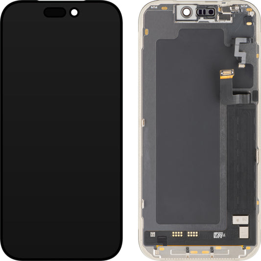 Display med Touchscreen Apple iPhone 17 Pro, med Ramme, Svart, Service Pack 661-56125