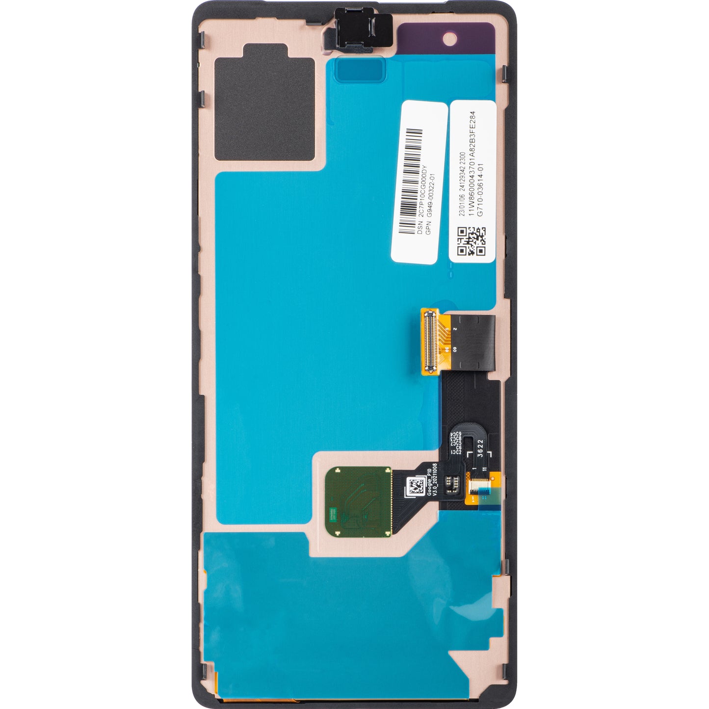 Google Pixel 7 berøringsskjerm, Servicepakke G949-00322-01 