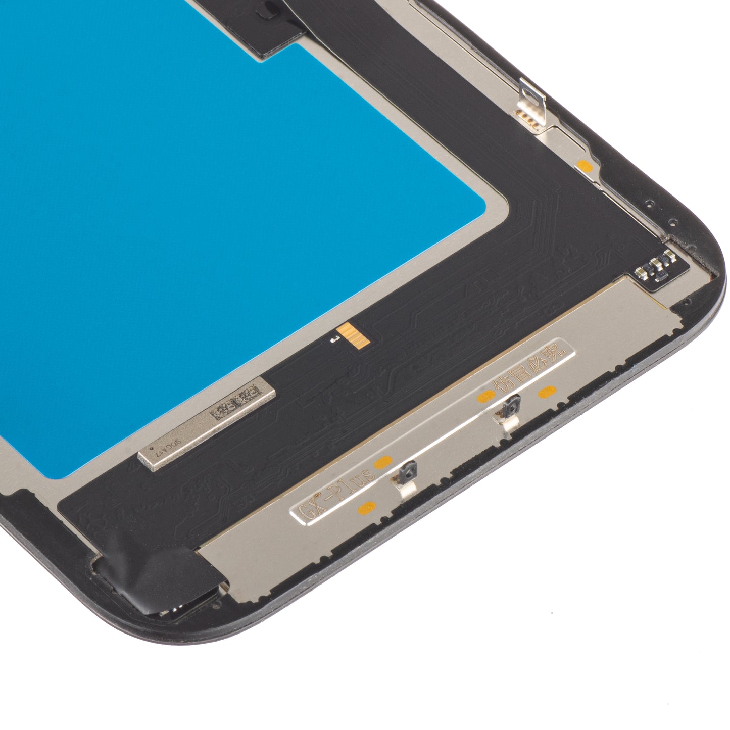 Display med GX Touchscreen for Apple iPhone 13 Pro Max, med ramme, OLED IC Movable-versjon, Svart