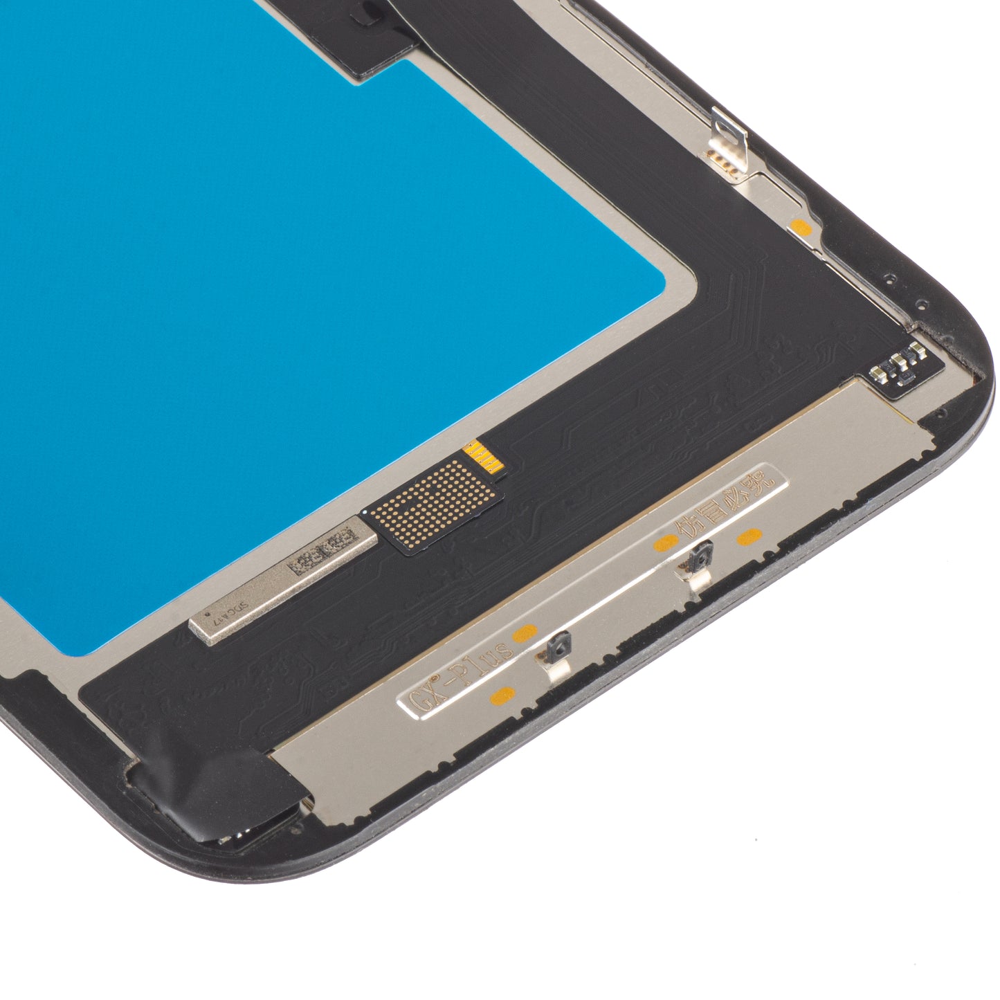 Display med GX Touchscreen for Apple iPhone 13 Pro Max, med ramme, OLED IC Movable-versjon, Svart