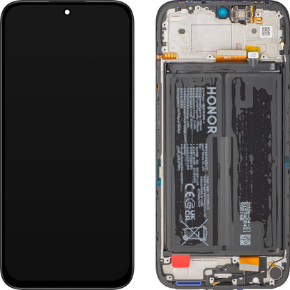 Honor 600 Smart berøringsskjermdisplay med ramme og batteri, svart (Velvet Black), Service Pack 0235AUEV
