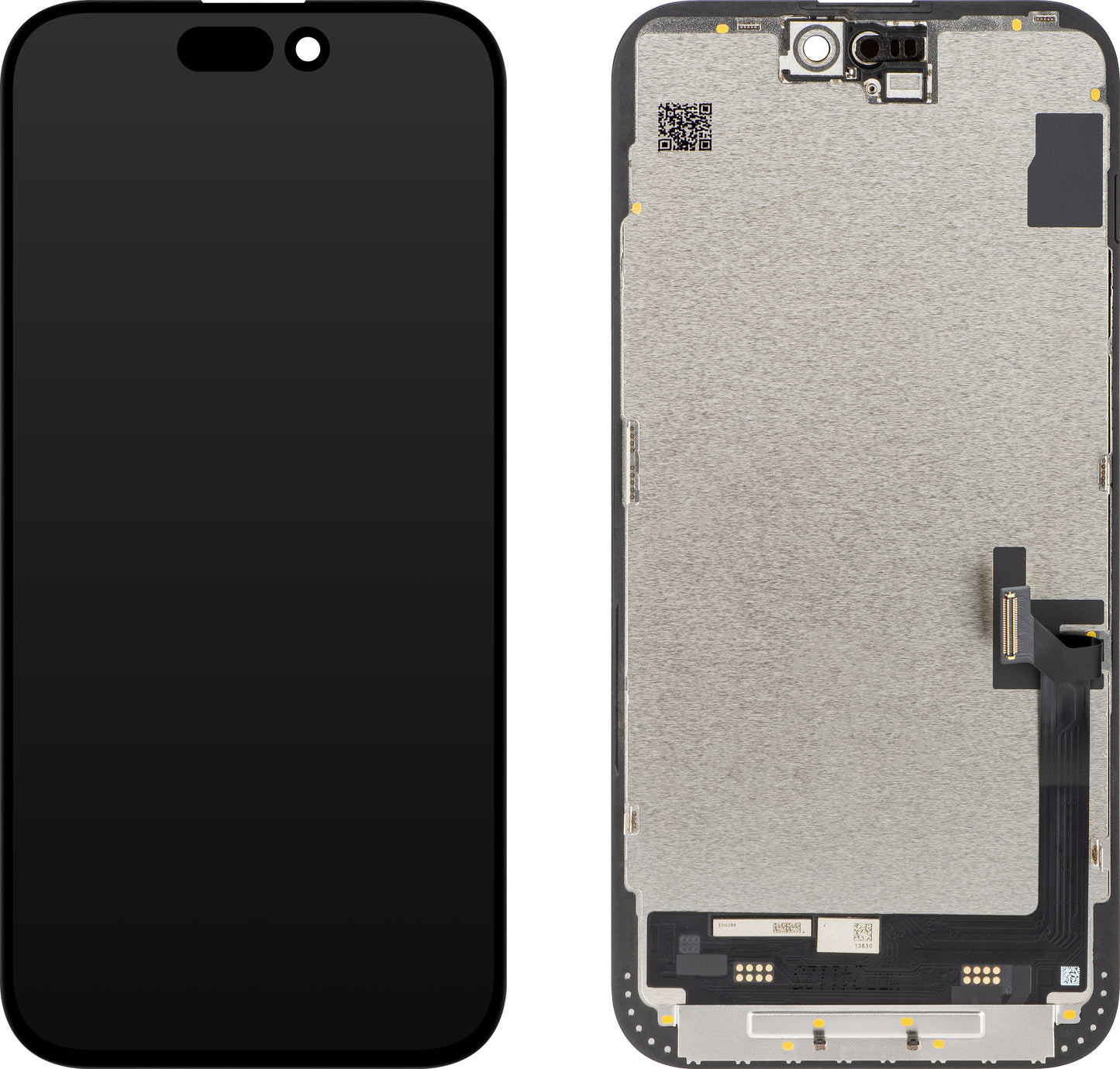 Display med Touchscreen JK for Apple iPhone 15 Plus, med Ramme, LCD In-Cell IC Movable-versjon, Svart