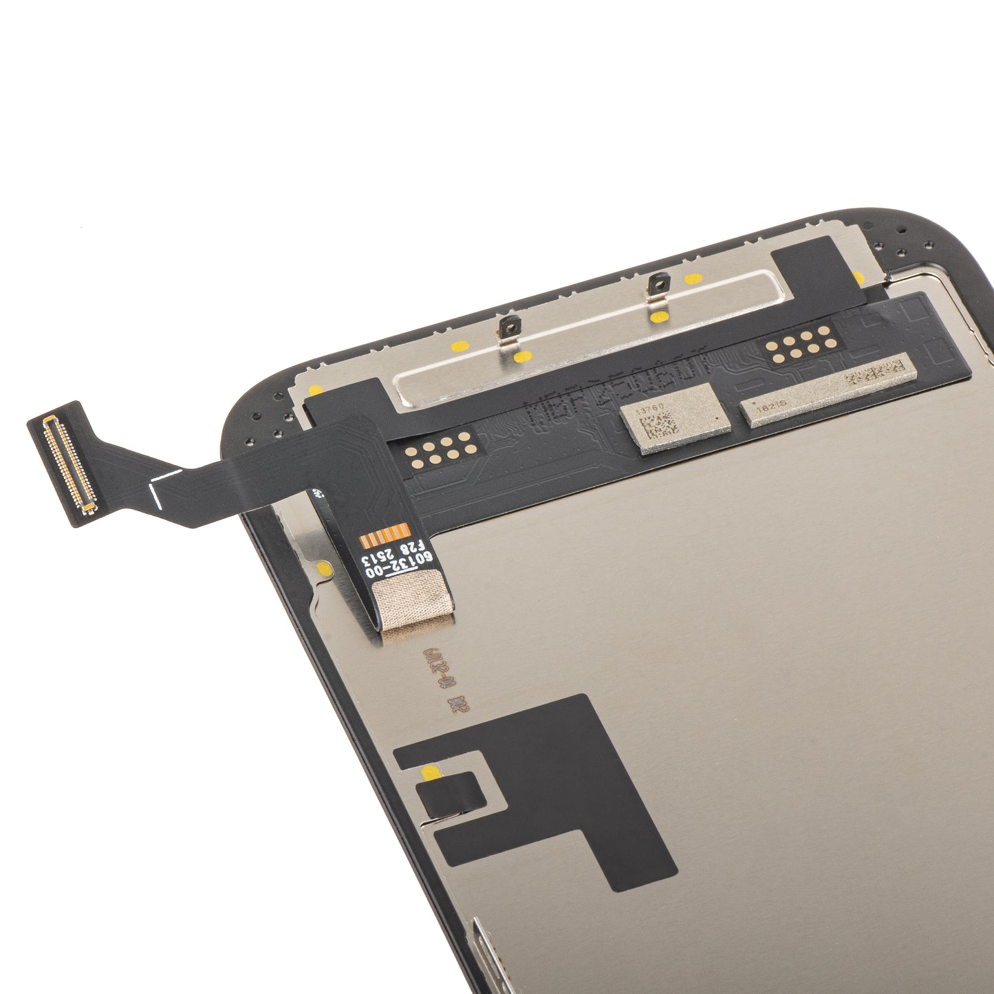 Display med Touchscreen JK for Apple iPhone 16e, med Ramme, LCD In-Cell IC Movable-versjon, Svart