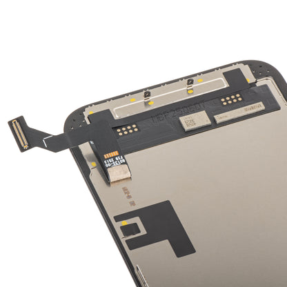 Display med Touchscreen JK for Apple iPhone 16e, med Ramme, LCD In-Cell IC Movable-versjon, Svart