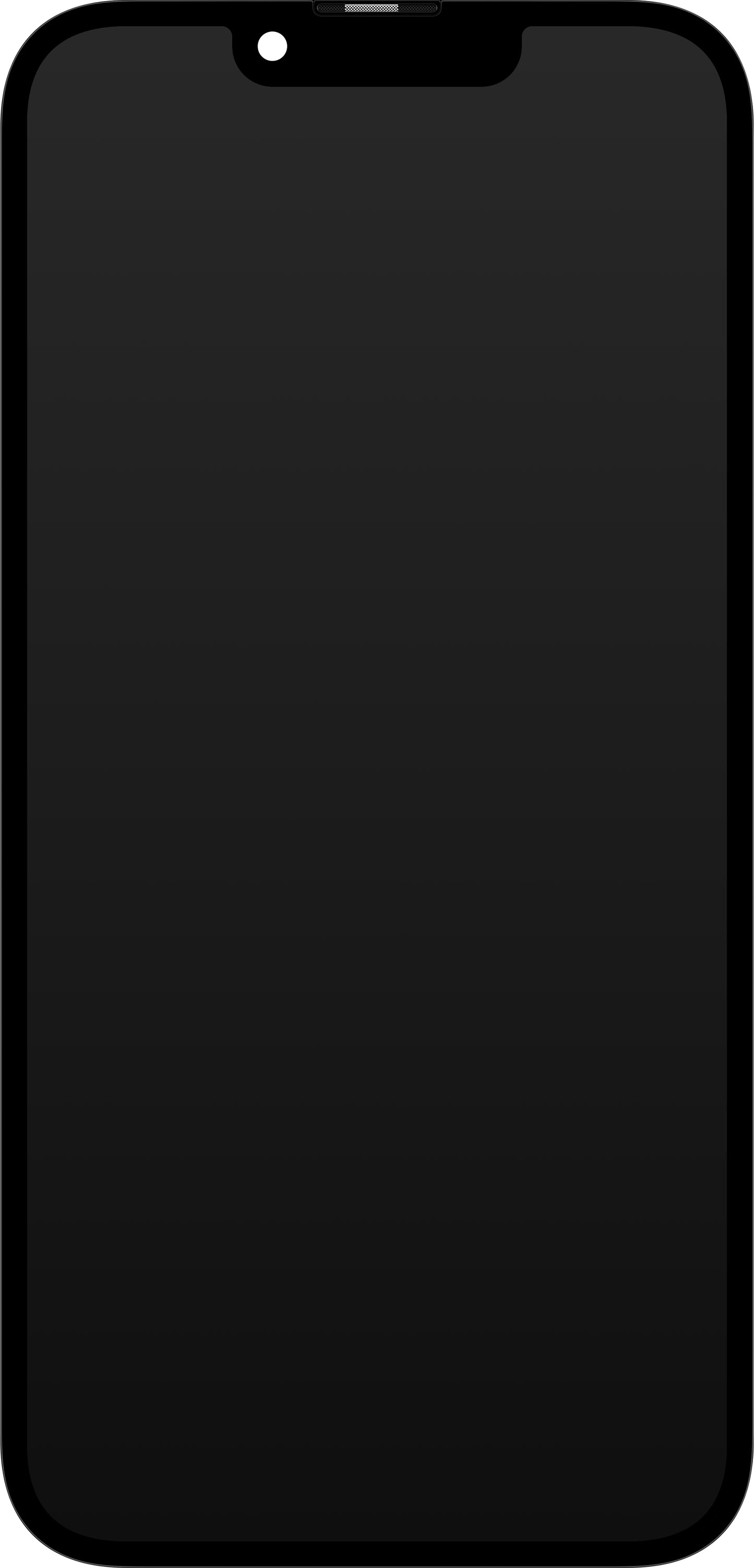 JK berøringsskjerm for Apple iPhone 13 Pro, med ramme, In-Cell IC Movable LCD-versjon, svart