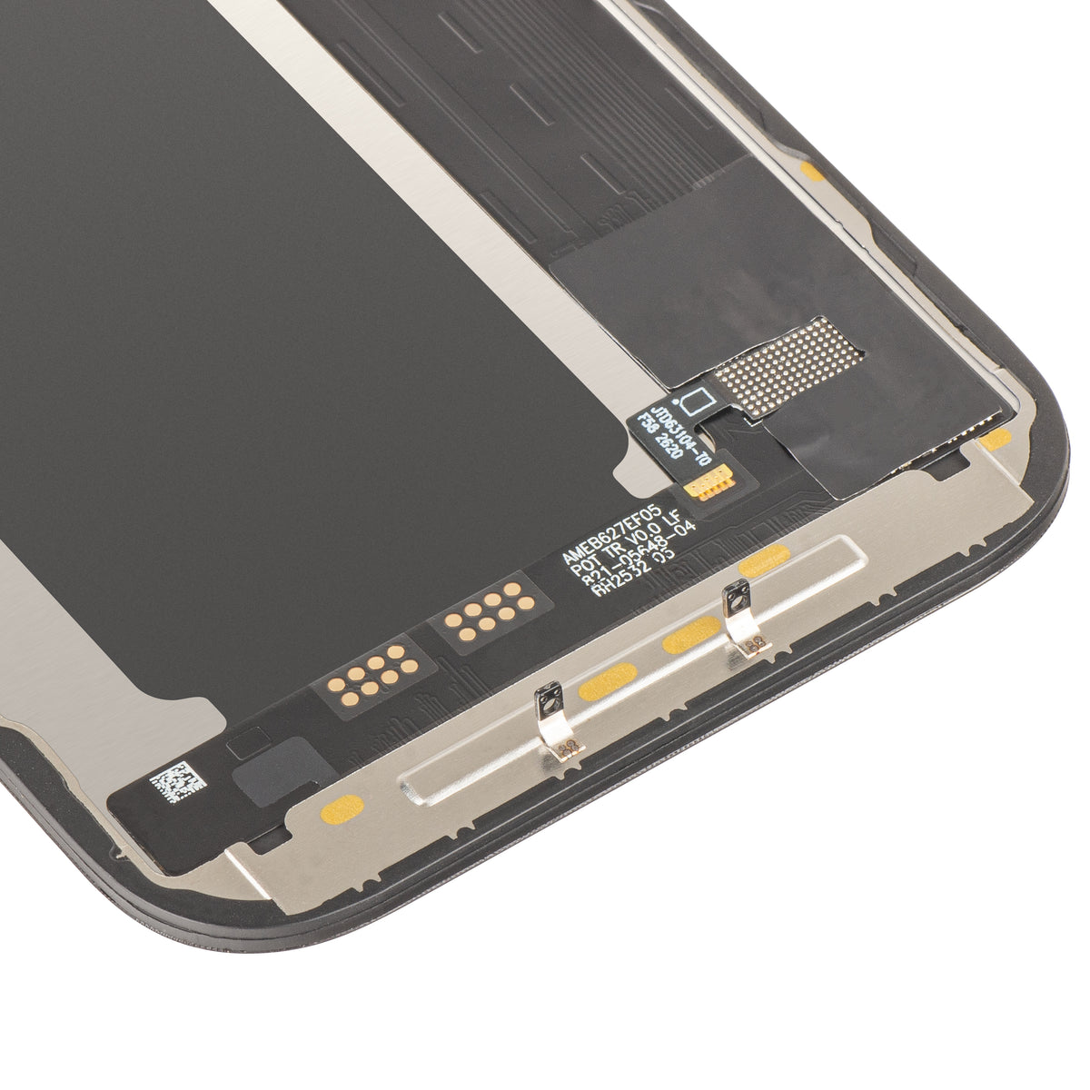 JK berøringsskjermdisplay for Apple iPhone 17 Pro, med ramme, LCD In-Cell IC flyttbar versjon, svart