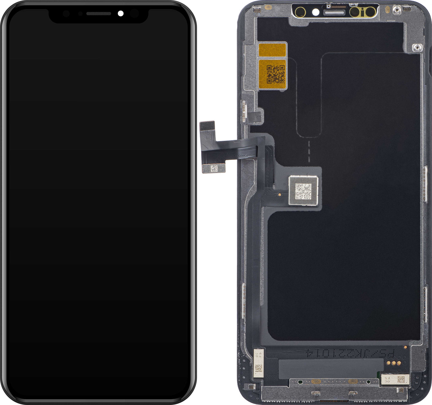 JK berøringsskjerm for Apple iPhone 11 Pro Max, med ramme, In-Cell LCD-versjon, svart