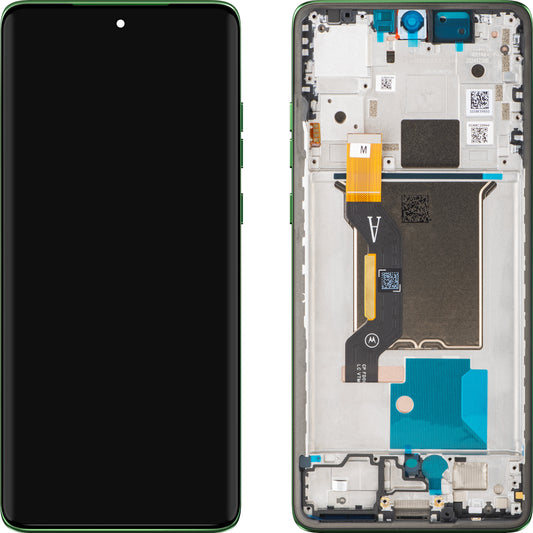 Display med Touchscreen Motorola Edge 60, med Ramme, Grønn, Service Pack 5D68C29944