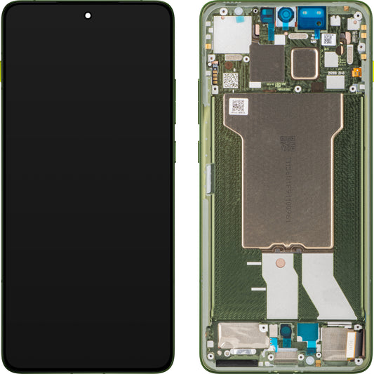Display med Touchscreen Motorola Edge 70, med Ramme, Grønn (Bronze Green), Service Pack 5D68C31543