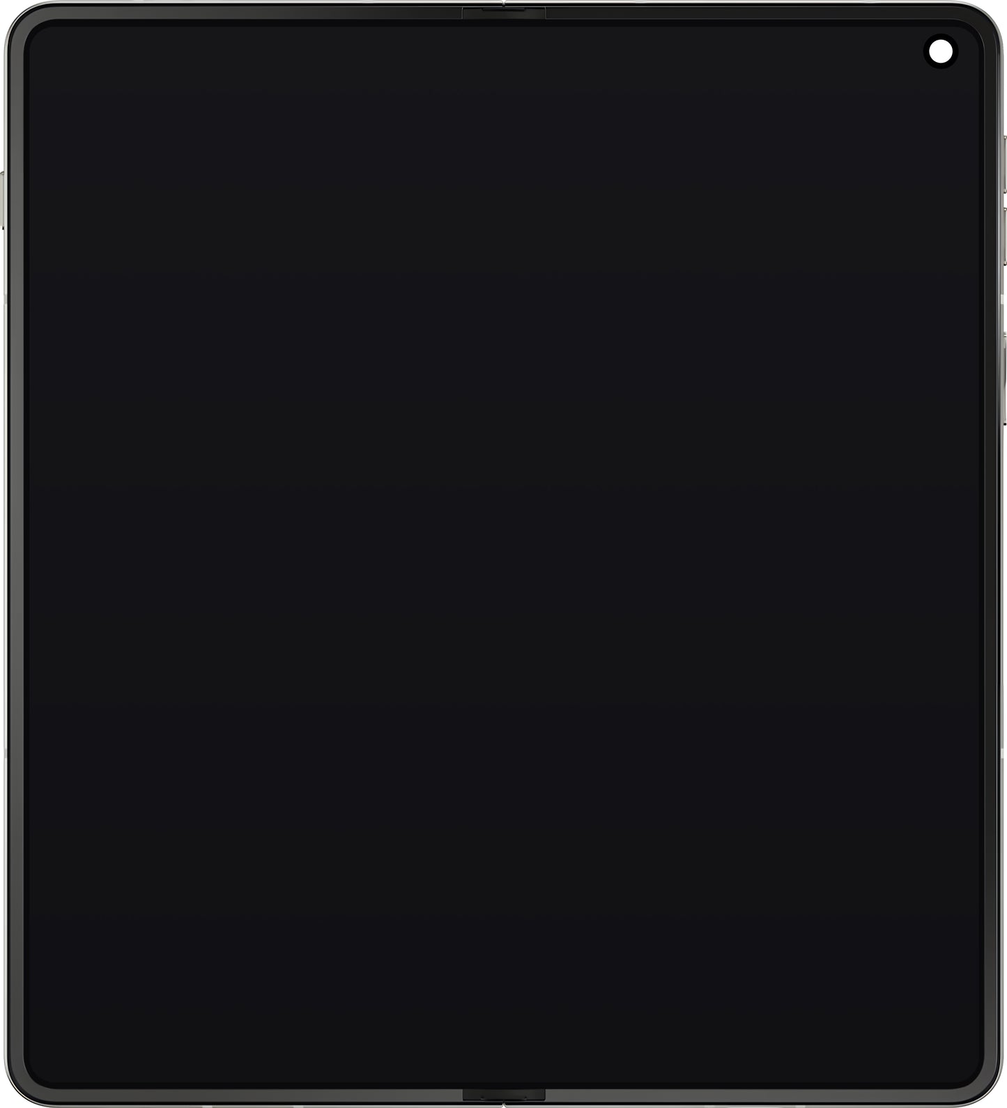 Motorola Razr Fold berøringsskjermdisplay med ramme, under inner, svart (Pantone Blackened Blue) Service Pack 5D68C32444