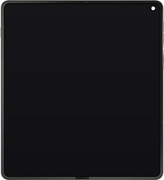 Motorola Razr Fold berøringsskjermdisplay med ramme, under inner, svart (Pantone Blackened Blue) Service Pack 5D68C32444