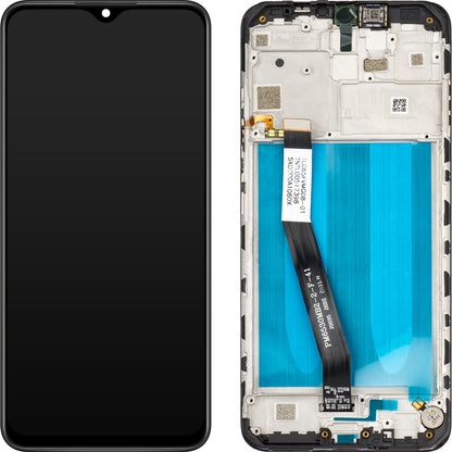 MP berøringsskjerm kompatibel med Xiaomi Redmi 9, med ramme, svart 