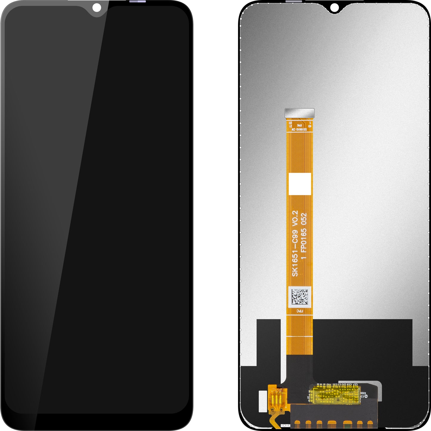 Display med MP Touchscreen kompatibel med Realme C21Y / C25Y