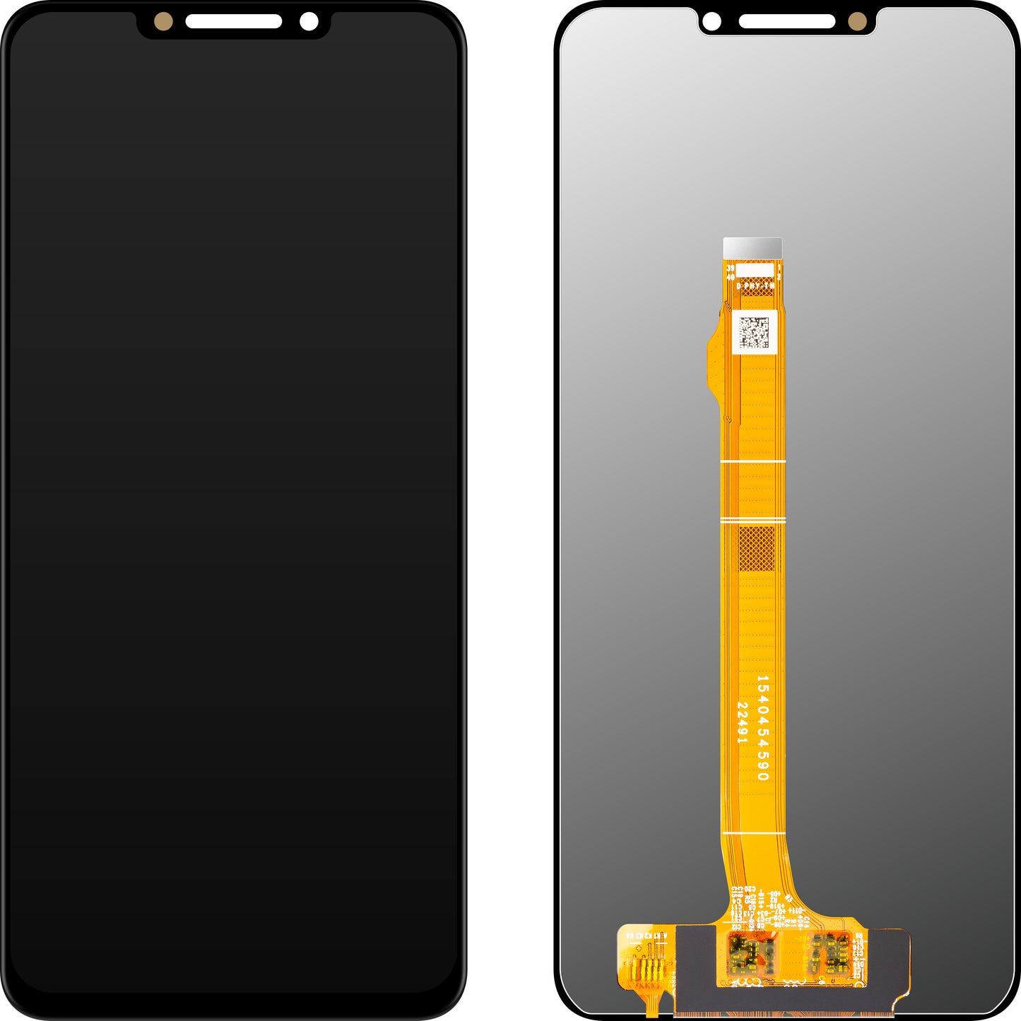 Display med MP Touchscreen kompatibel med Huawei nova Y91