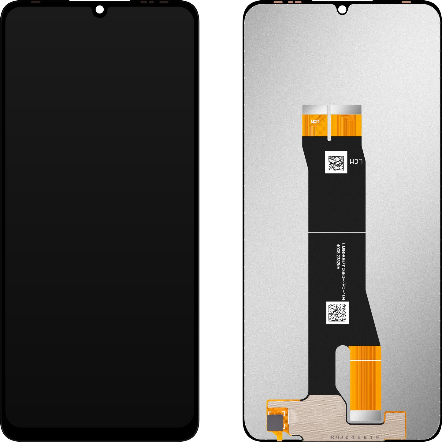 Display med MP Touchscreen kompatibel med ZTE Blade V50 Vita