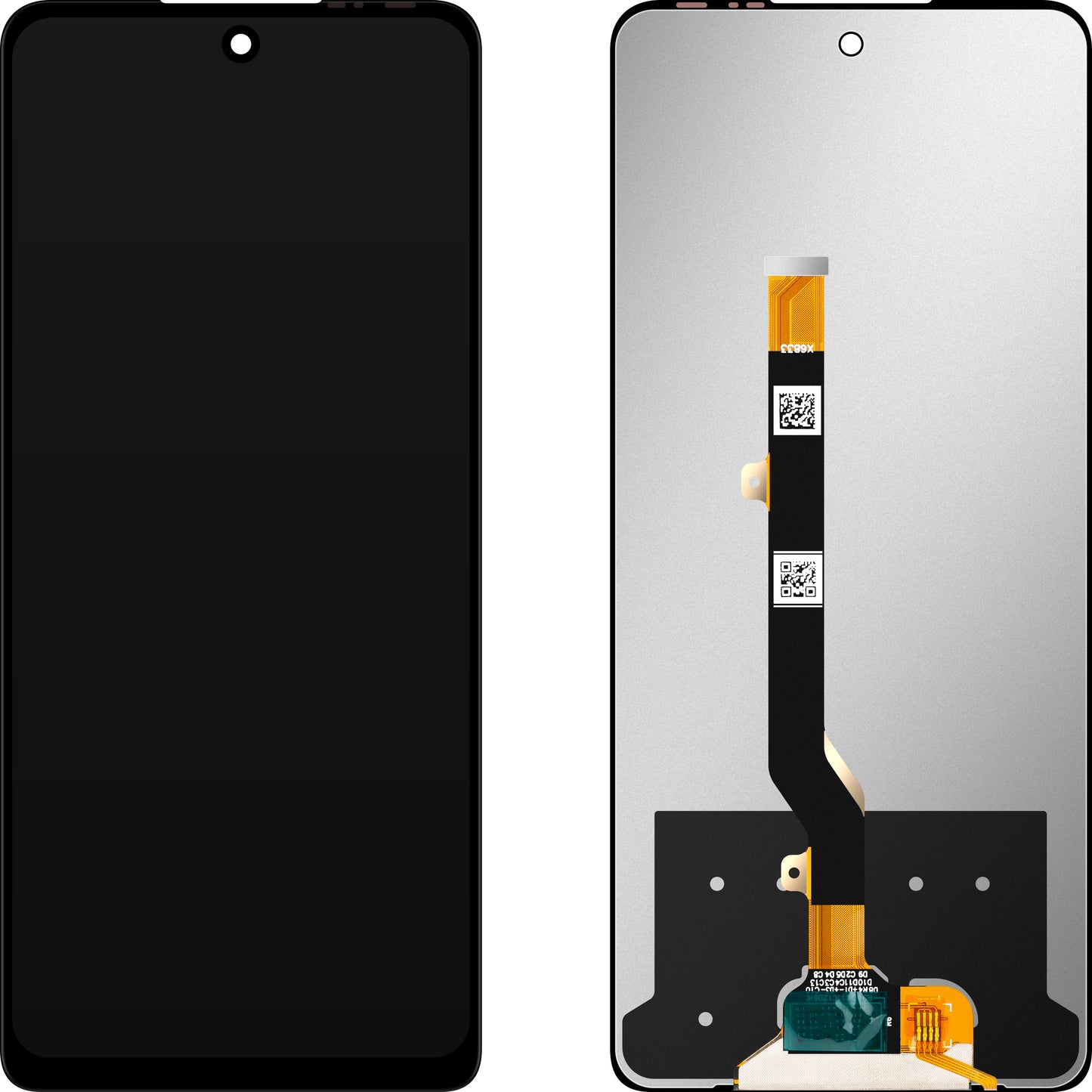 Display med MP Touchscreen kompatibel med Tecno Pova 5 / Spark 10 Pro