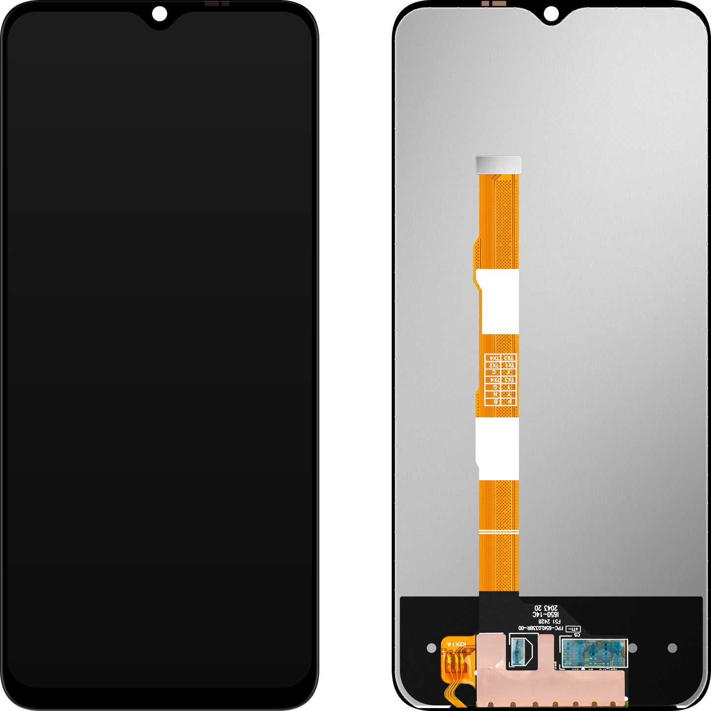 Display med MP Touchscreen kompatibel med vivo iQOO U1x / Y20 / Y20 (2021) / Y20i / Y20s / Y20s [G] / Y30g