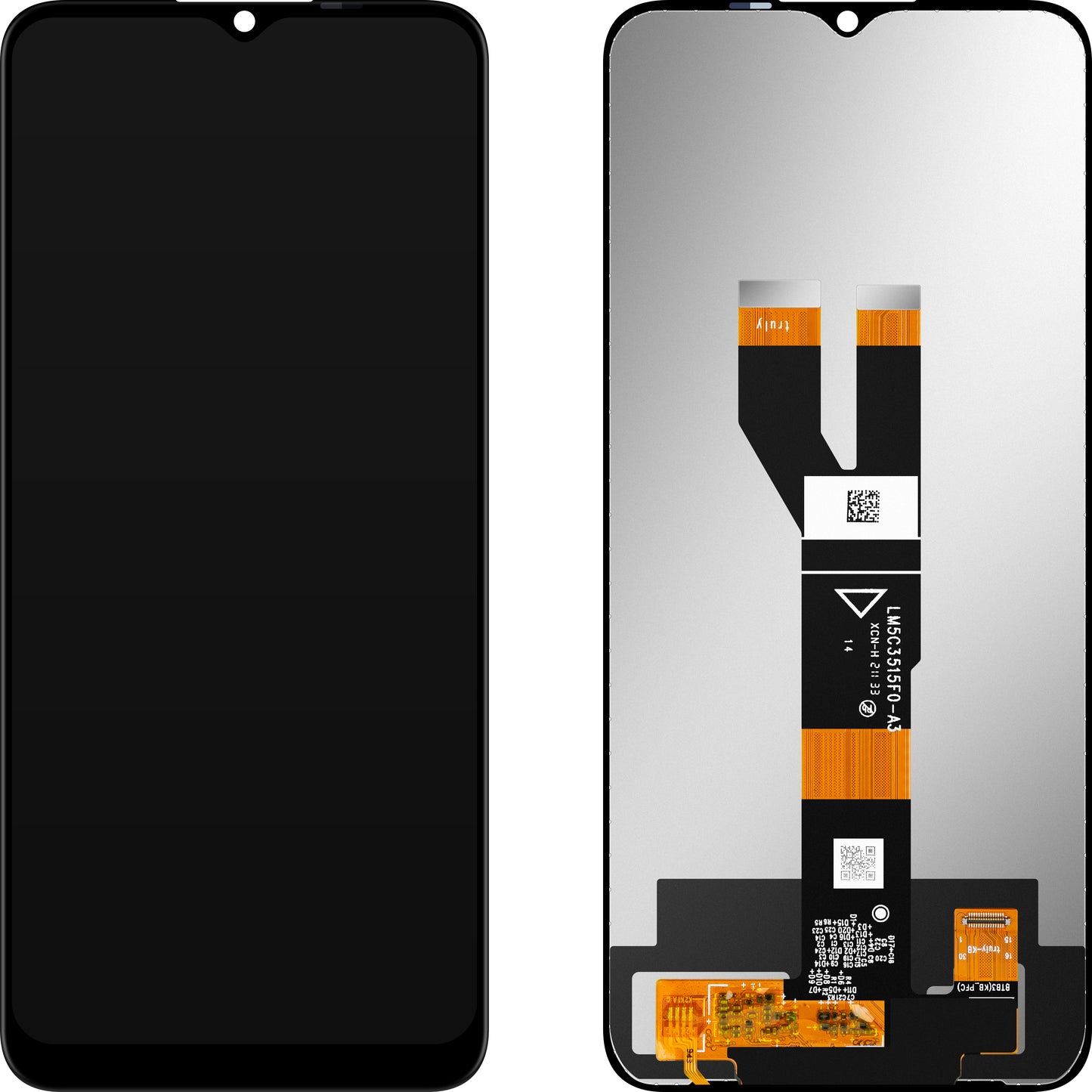 Display med Touchscreen MP kompatibel med Ulefone Note 16 Pro