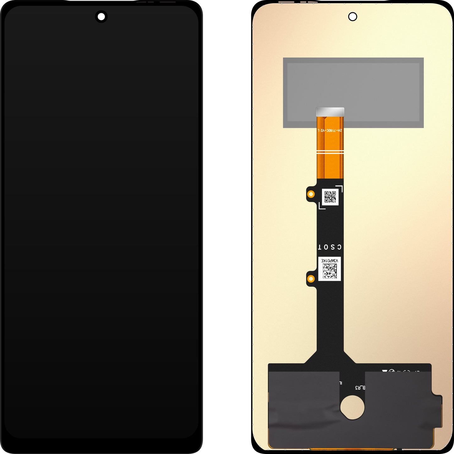 Display med MP Touchscreen kompatibel med Tecno Pova 6 / Pova 6 Pro