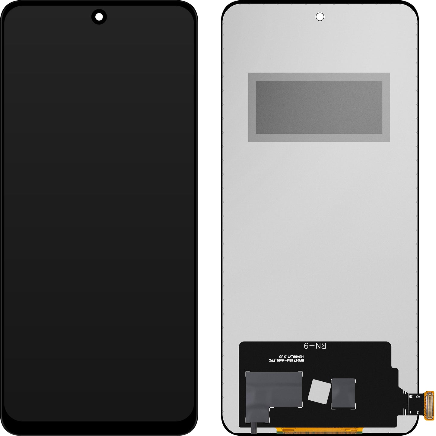 Display med Touchscreen MP kompatibel med Realme 12 Pro+