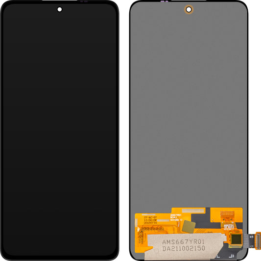 Display med MP Touchscreen kompatibel med Xiaomi Poco M7 Pro 5G, OLED-versjon