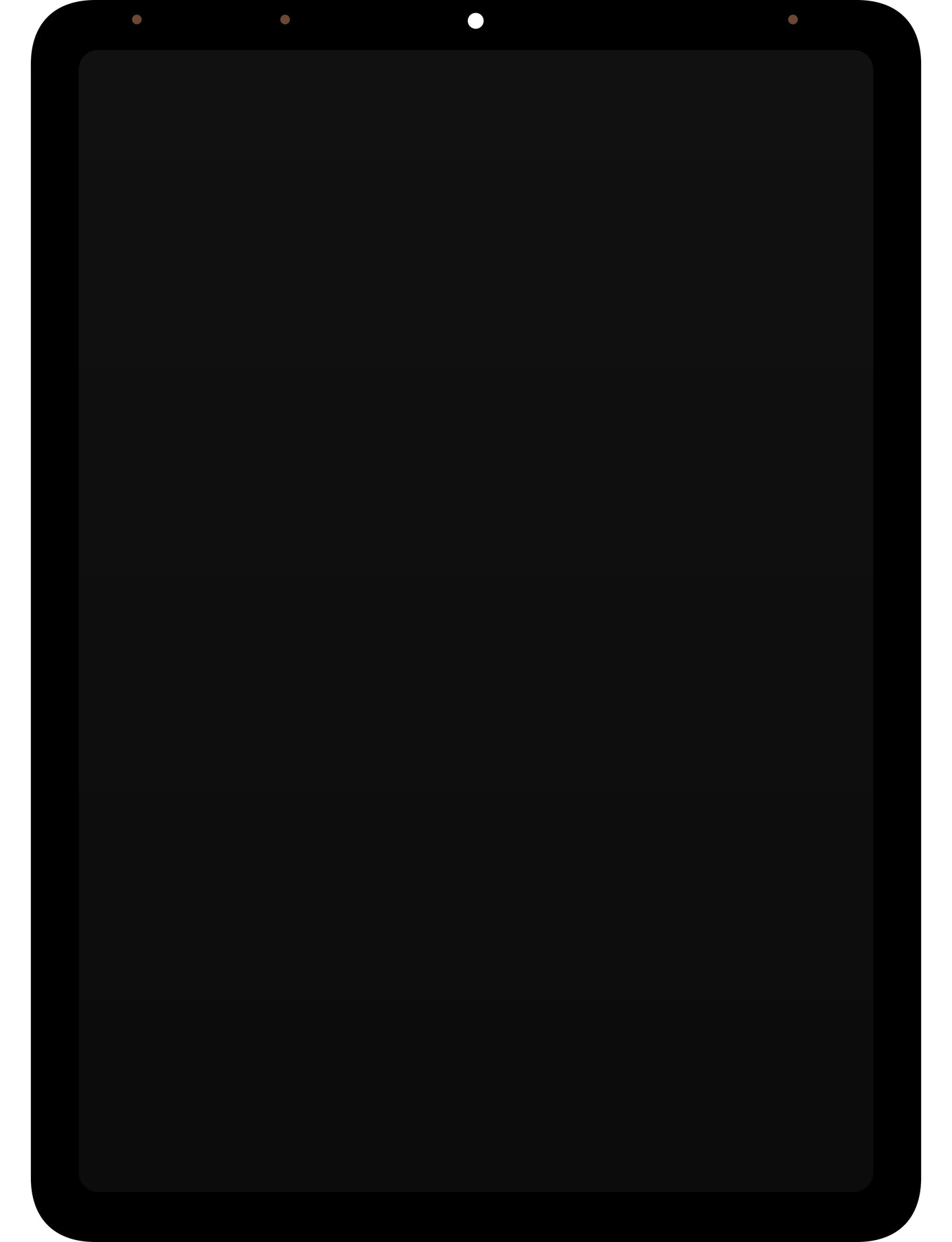 Display med MP Touchscreen kompatibel med Apple iPad Air (2022)