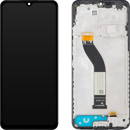 Display med MP Touchscreen kompatibel med Xiaomi Poco C75 / Redmi 14C, med ramme, Svart