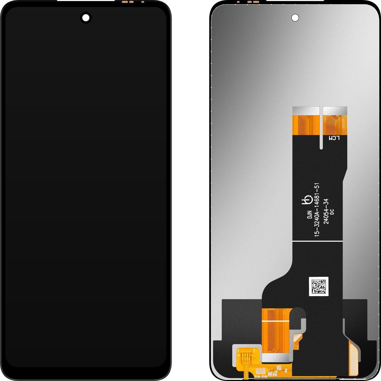 Display med Touchscreen MP kompatibel med ZTE Blade A75 5G