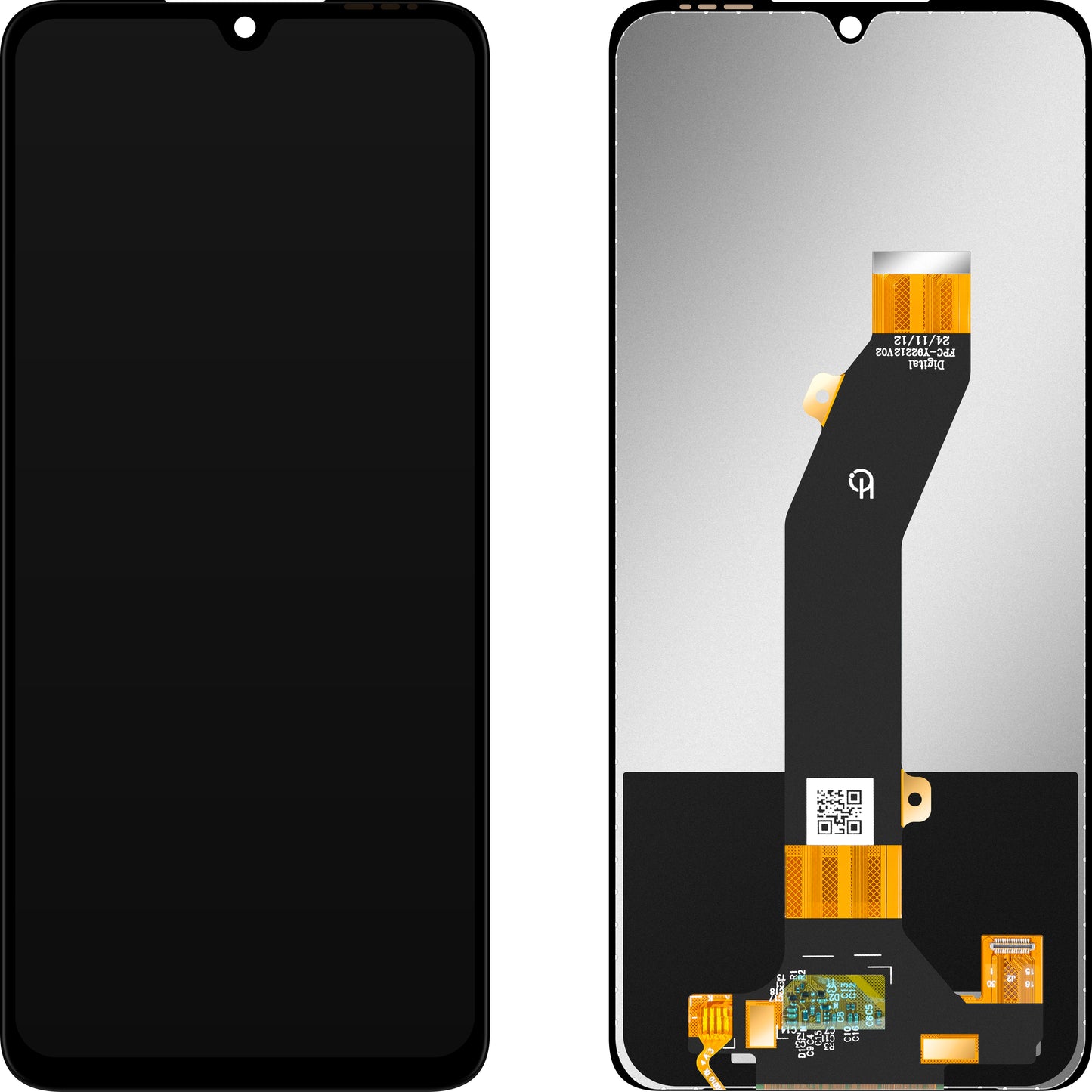 MP berøringsskjermdisplay kompatibel med ZTE Blade V70 Max