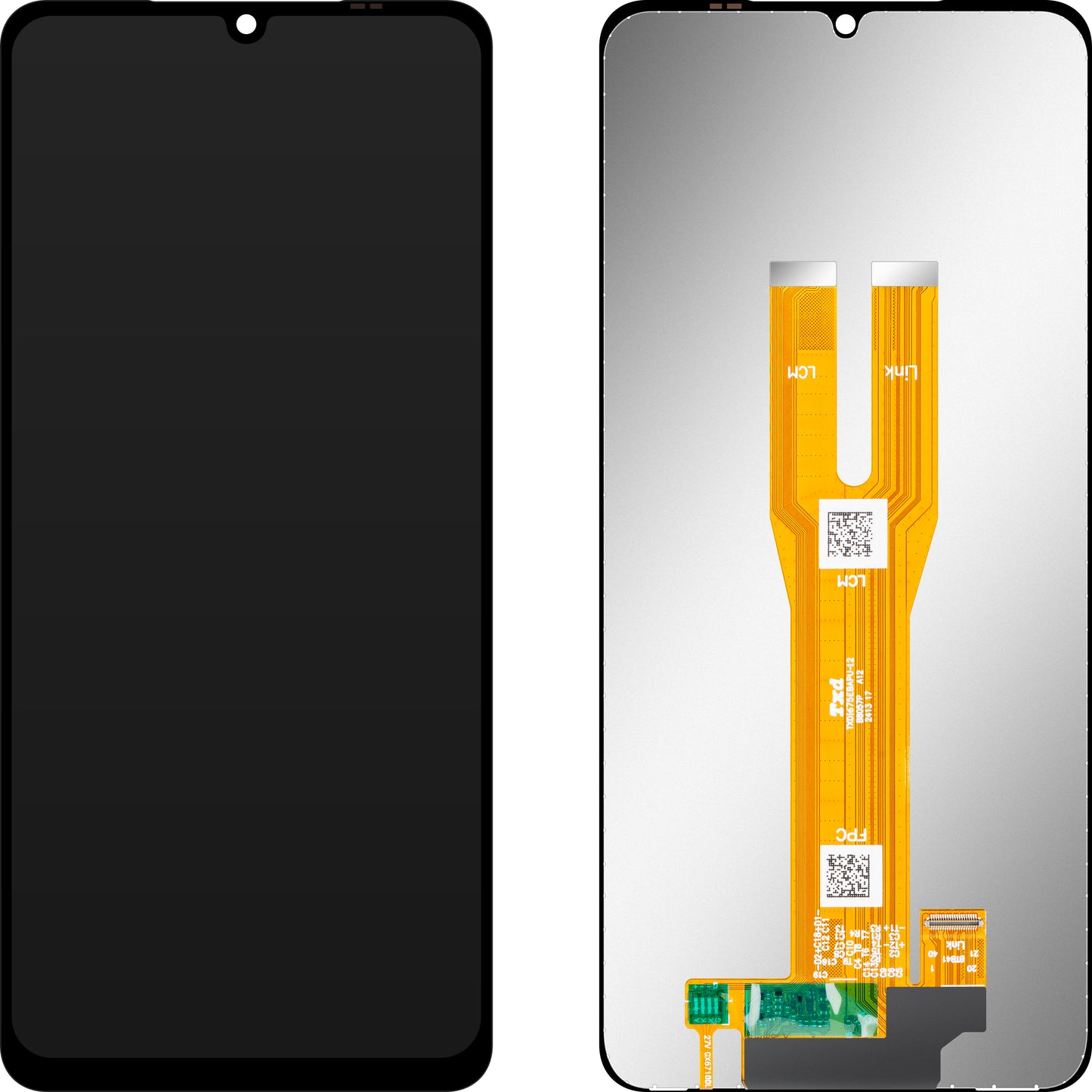 MP berøringsskjermdisplay kompatibel med Samsung Galaxy A06 A065
