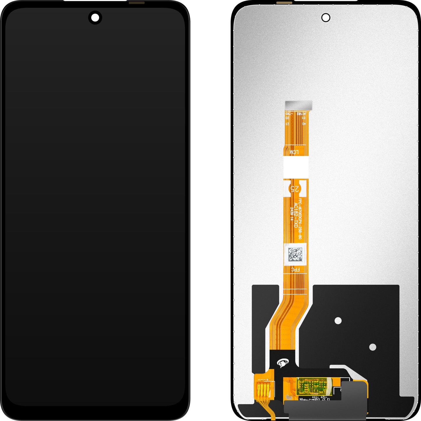 MP berøringsskjermdisplay kompatibelt med Oppo A5 4G