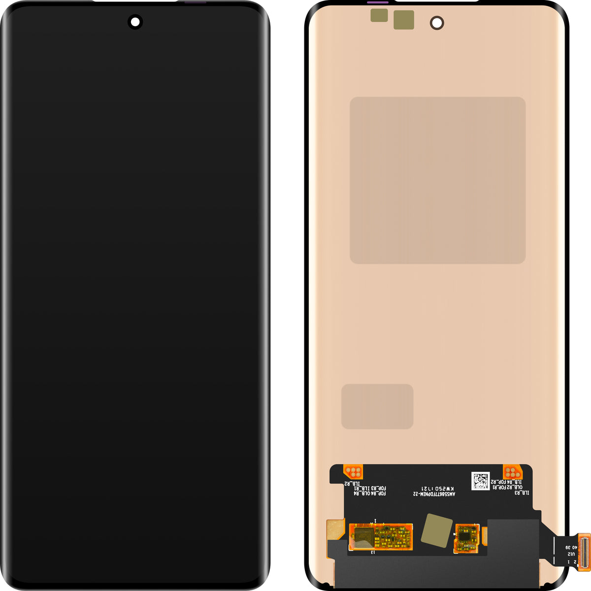 MP berøringsskjermdisplay kompatibel med Realme 14 Pro