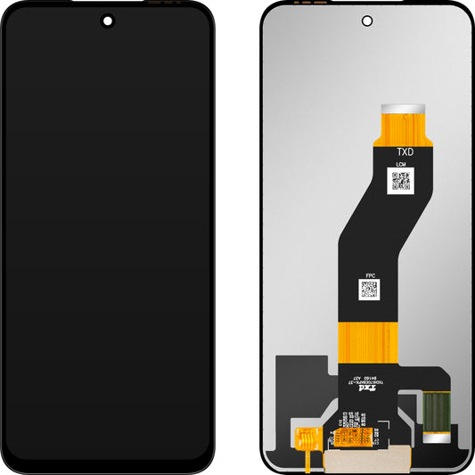 MP berøringsskjermdisplay kompatibel med Infinix Hot 60i 4G / Tecno Pop X / Spark 40 4G / Spark 40C / Spark Go 2