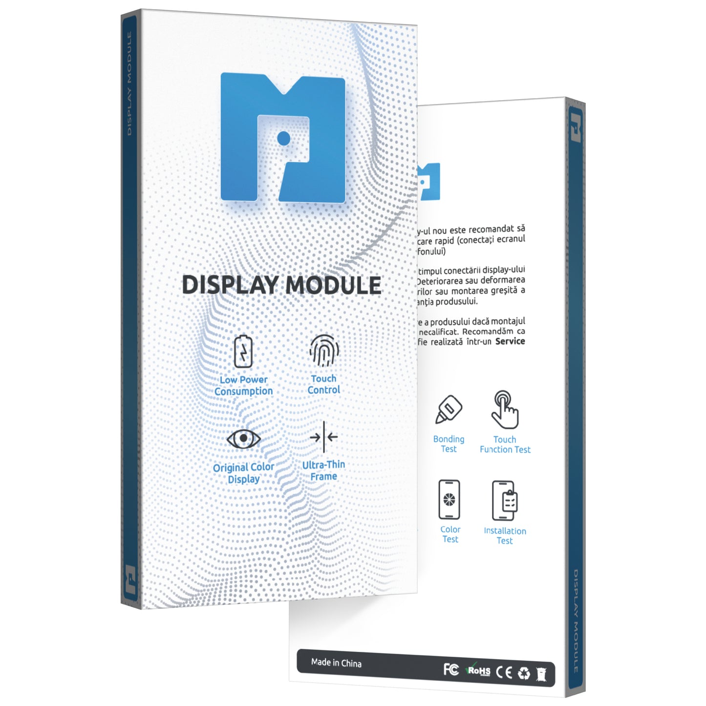 Display med Touchscreen MP kompatibel med Realme C55 / C67