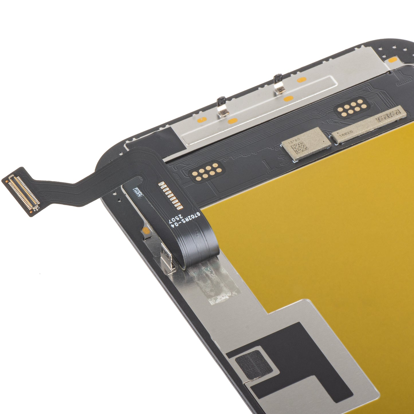Display med MP Touchscreen kompatibel med Apple iPhone 14 Plus, med ramme, Soft OLED FHD IC Movable versjon, Svart