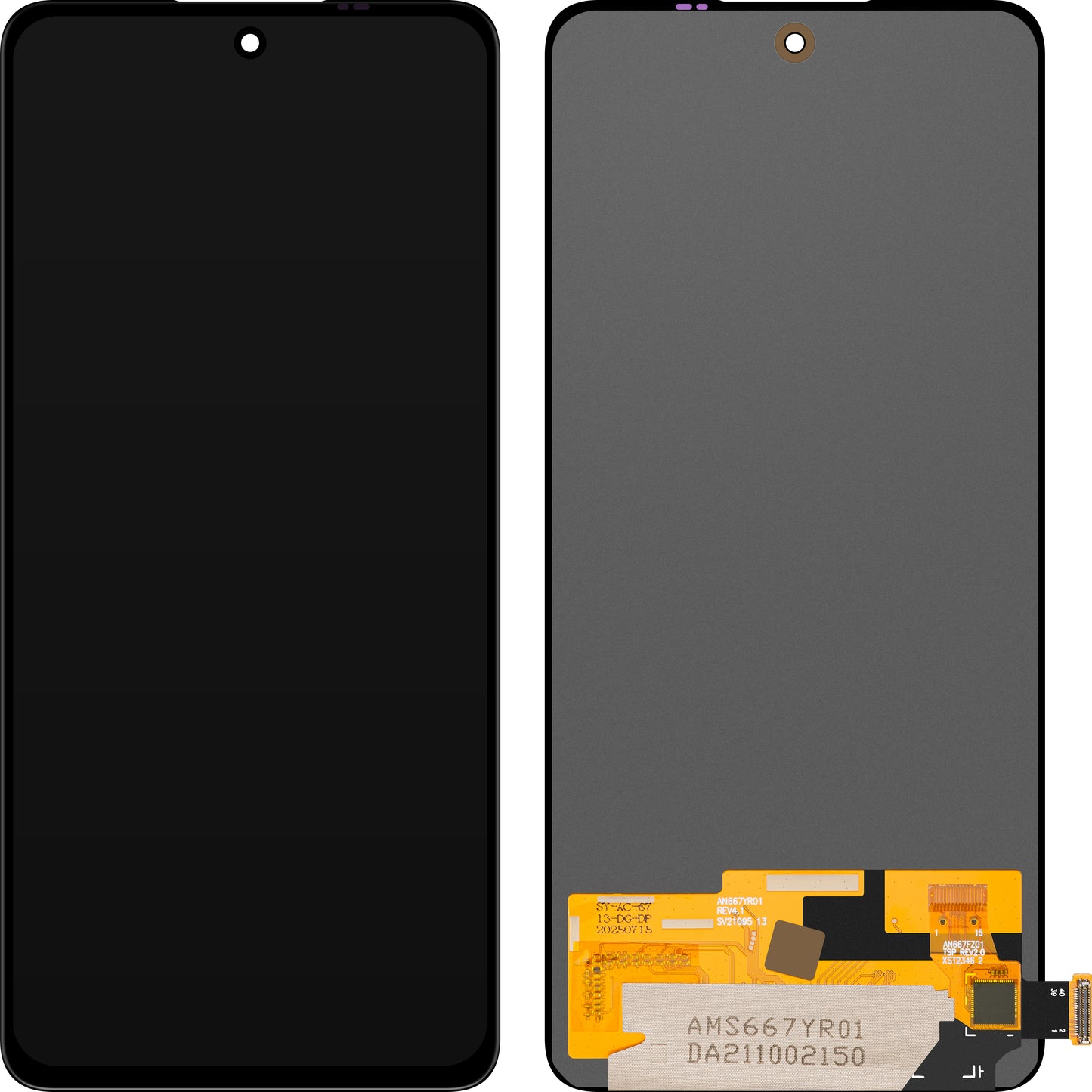Display med Touchscreen MP kompatibel med Xiaomi Redmi Note 14 5G
