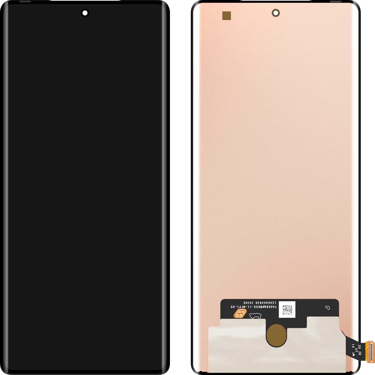 Display med MP Touchscreen kompatibel med Tecno Camon 30S / 30S Pro / 40 Pro / 40 Pro 4G / Spark 20 Pro+, OLED-versjon