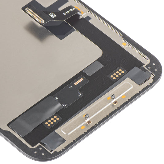 Display med MP Touchscreen kompatibel med Apple iPhone 16e, med ramme, Soft OLED FHD 120Hz IC Movable versjon, Svart
