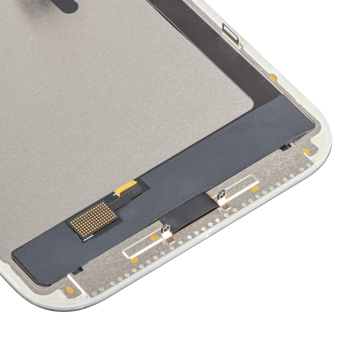 MP berøringsskjermdisplay kompatibelt med Apple iPhone 16 Pro Max, med ramme, OLED FHD IC flyttbar versjon, svart, bytte